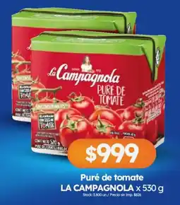 Cordiez La campagnola puré de tomate oferta