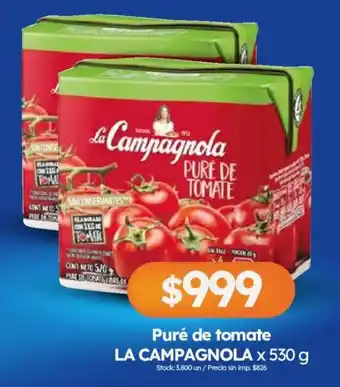 La campagnola puré de tomate