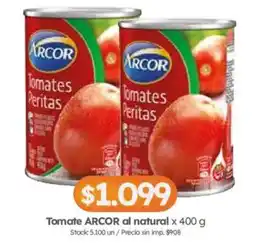 Cordiez Arcor tomates peritas oferta