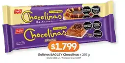 Cordiez Bagley galletas chocolinas oferta