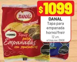 Almacor Danal tapas para empanada horno/freir oferta