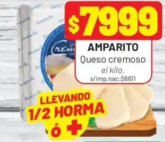 Almacor Amparito queso cremoso oferta