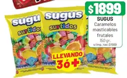 Almacor Sugus caramelos masticables frutales oferta