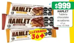 Almacor Hamlet tableta chocolate vs sabores oferta