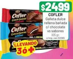 Almacor Cofler galleta dulce rellena bañada c/ chocolate vs sabores oferta