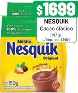 Almacor Nesquik cacao clásico oferta