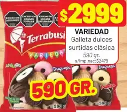 Almacor Terrabusi galleta dulces surtidas clásica oferta