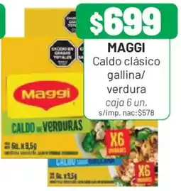 Almacor Maggi caldo clásico gallina/verdura oferta
