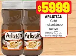Almacor Arlistán café instantáneo suave oferta