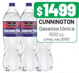 Almacor Cunnington gaseosa tónica oferta