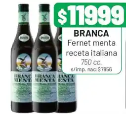 Almacor Branca fernet menta oferta