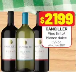 Almacor Canciller vino tinto/ blanco dulce oferta