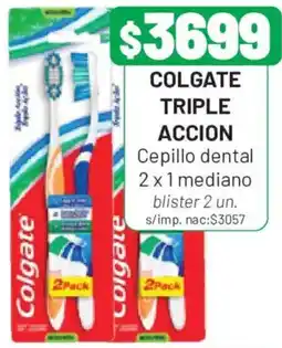 Almacor Colgate triple accion cepillo dental oferta