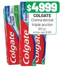 Almacor Colgate crema dental triple acción oferta