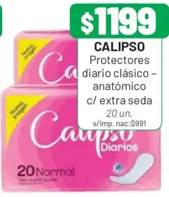 Almacor Calipso protectores diario clásico - anatómico oferta
