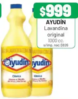 Almacor Ayudín lavandina original oferta
