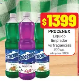 Almacor Procenex liquido limpiador vs fragancias oferta