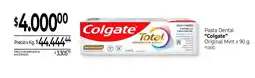 La Anonima Colgate pasta dental original mint oferta