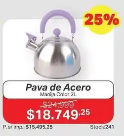 Ferniplast Pava de acero oferta