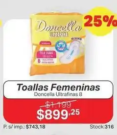 Ferniplast Doncella - toallas femeninas ultrafina oferta