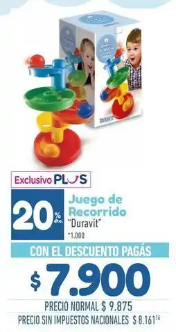 La Anonima Duravit - juego de recorrido oferta