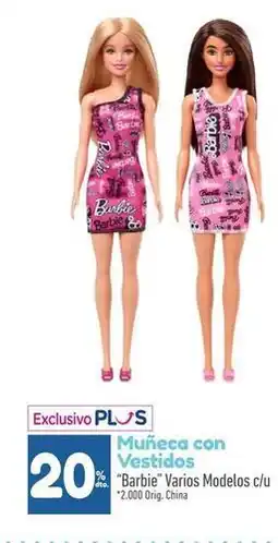 La Anonima Barbie - muñeca con vestidos oferta