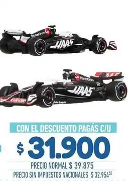 La Anonima Formula 1 car oferta