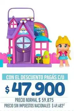 La Anonima Rainbow house oferta