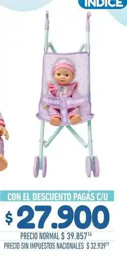 La Anonima Muñeca con cochecito oferta