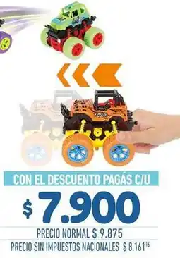 La Anonima Monster truck oferta