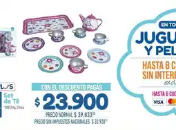 La Anonima Set de té oferta