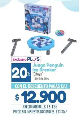 La Anonima Ditoys juego penguin ice breaker oferta