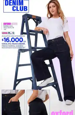 La Anonima Oxford - denim club oferta
