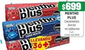 Almacor Mentho plus caramelos duros oferta