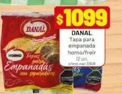 Almacor Danal - tapa para empanada horno/freir oferta