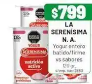 Almacor La serenísima - yogur entero batido/firme oferta