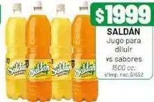 Almacor Saldan - jugo para diluir oferta