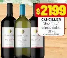 Almacor Canciller - vino tinto/blanco dulce 1125 cc oferta