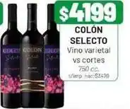Almacor Colón - vino varietal vs cortes oferta
