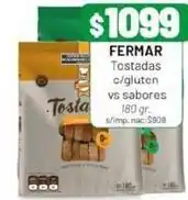 Almacor Tostadas c/gluten vs sabores oferta