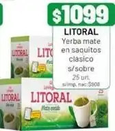 Almacor Litoral - yerba mate en saquitos oferta
