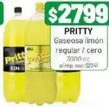 Almacor Pritty - gaseosa lim uevo0n regular / cero oferta