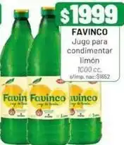Almacor Favinco - jugo para condimentar oferta