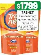 Almacor Trenet - prelavados y quitamanchas repuesto doy pack oferta