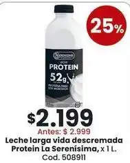 Coto La serenísima - leche larga vida descremada protein , x 1 l. cod. 501805 oferta