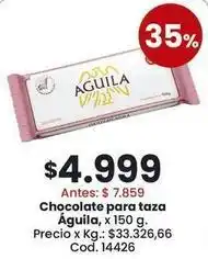 Coto Aguila - chocolate para taza oferta