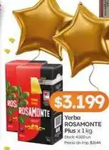 Cordiez Rosamonte - yerba oferta