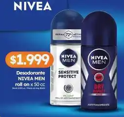 Cordiez Nivea - desodorante roll on oferta