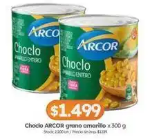 Cordiez Arcor - choclo grano amarillo oferta