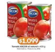 Cordiez Arcor - tomate al natural oferta